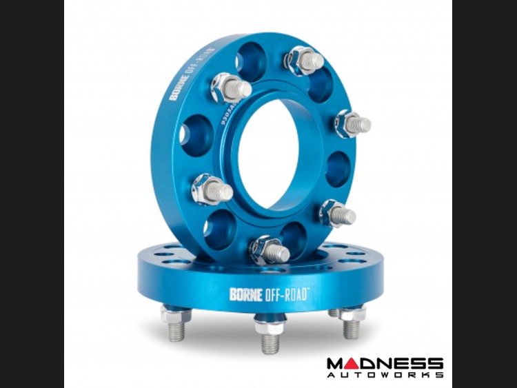 Ford Bronco Wheel Spacers Set of 2 30mm M12 Blue